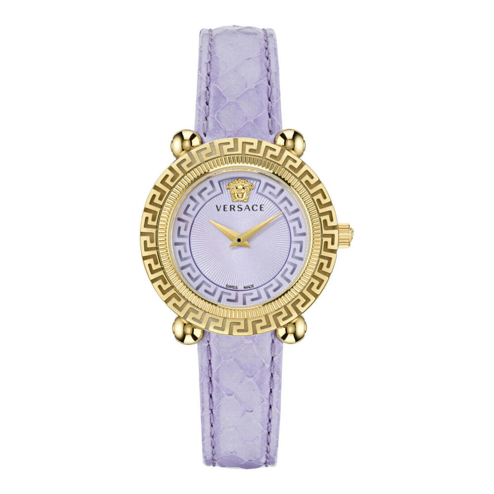 Versace Women's VE6I00223 Greca Twist IP Gold 35mm Swiss Made Watch